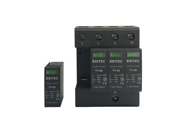 3 pha loại 2 Surge Arrester 4P Type 2 Surge Performance Hiệu suất đáng tin cậy