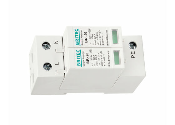 Thiết bị chống sét lan truyền 275v 20kA SPD Loại 2 để bảo vệ chống sét