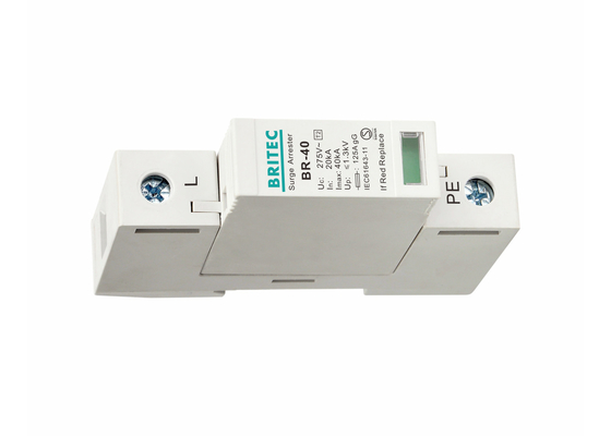 Thiết bị bảo vệ tăng tốc loại 2 hiệu suất cao 35 Milimet Din Rail
