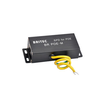 Thiết bị chống sét dữ liệu RJ45 POE BR-POE-M, bộ chống sét sét POE, bộ chống sét nguồn POE mạng, bộ chống sét nguồn POE NET 6 RJ45