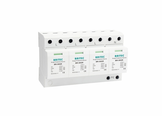 Bộ chống sét AC 3 pha IEC61643 BR-50GR Bộ chống sét lan truyền công nghiệp