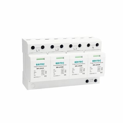Thiết bị bảo vệ sóng SPD loại 1 lớp B 25KA 4P cho các hệ thống điện công nghiệp và thương mại