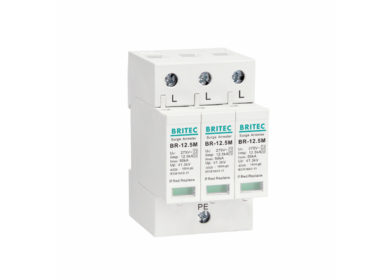 Hệ thống chống sét lan truyền T1 + T2 Iimp 12.5 KA Hệ thống chống sét lan truyền 3 pha TN - C